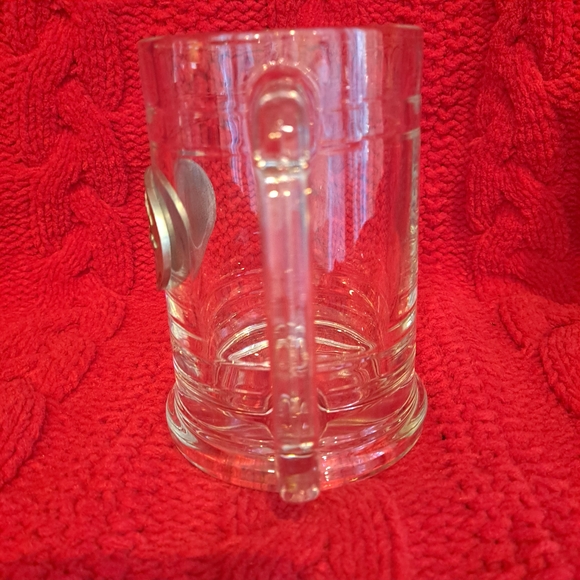 Dale Earnhardt Jr. The Intimidator NASCAR 1999 Glass Mug W/Pewter Emblem - Picture 3 of 5